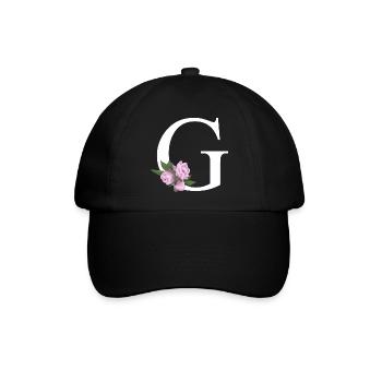G - Baseballkappe - Schwarz/Schwarz - Vorne