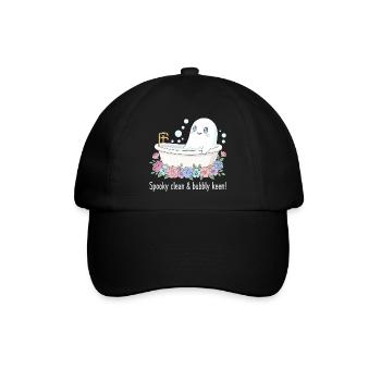 Süßer Spuk - Baseballkappe - Schwarz/Schwarz - Vorne