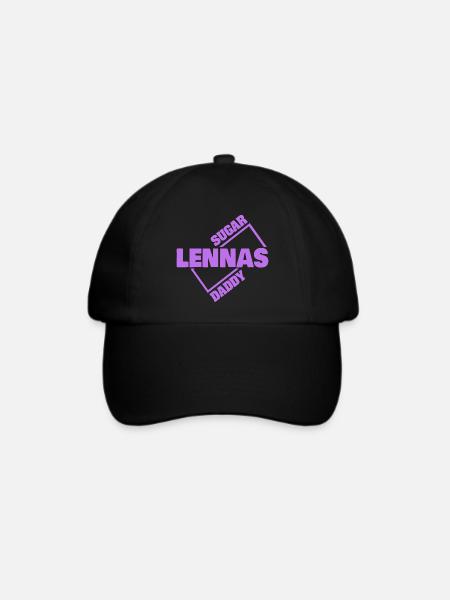 Lennas - Baseballkappe - Schwarz/Schwarz