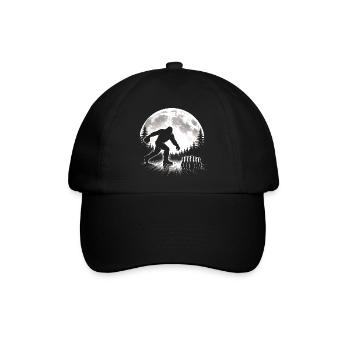 Bigfoot Bowling - Baseballkappe - Schwarz/Schwarz - Vorne