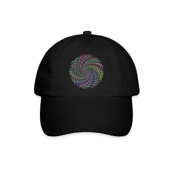 DNA - Baseballkappe - Schwarz/Schwarz - Vorne