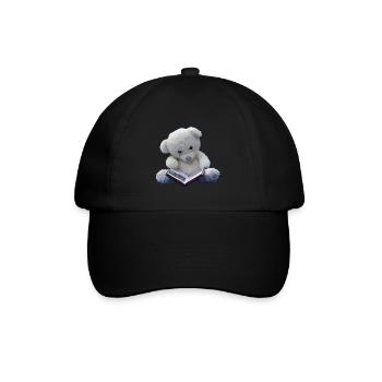 Teddy - Baseballkappe - Schwarz/Schwarz - Vorne