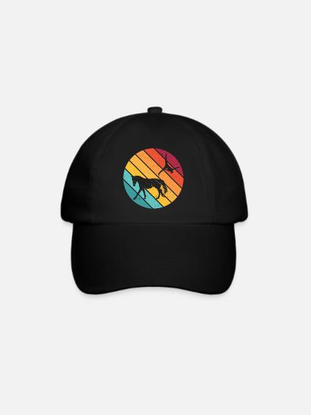 Voltigieren - Baseballkappe - Schwarz/Schwarz