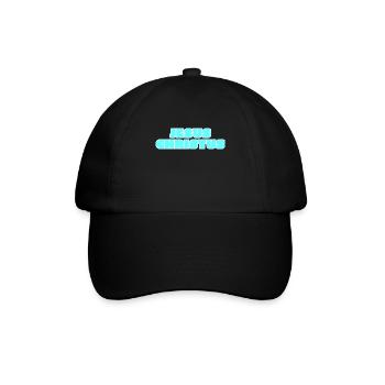 Jesus Christus - Baseballkappe - Schwarz/Schwarz - Vorne
