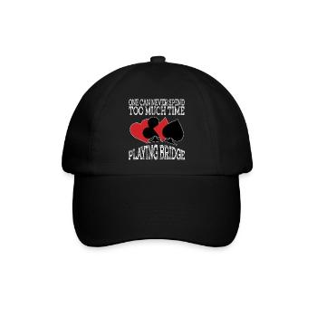 Ein schönes AusgabenTStück für ein wohlhabendes - Baseballkappe - Schwarz/Schwarz - Vorne