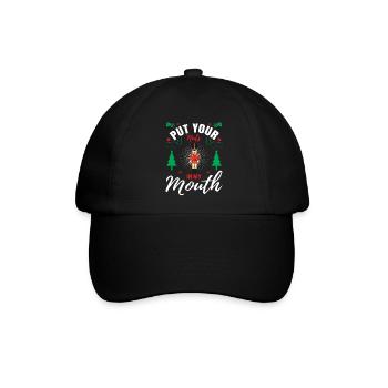 Ugly Christmas - Baseballkappe - Schwarz/Schwarz - Vorne