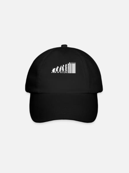 Einzigartiger Evolutionsentwurf für Verbraucher - Baseballkappe - Schwarz/Schwarz