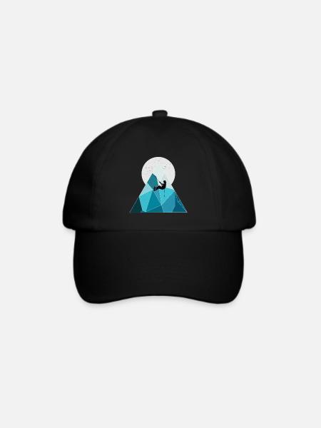 Klettern - Baseballkappe - Schwarz/Schwarz
