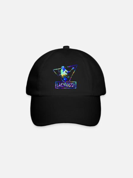 Lacrosse - Baseballkappe - Schwarz/Schwarz
