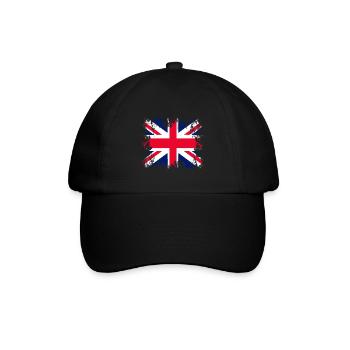 England England - Baseballkappe - Schwarz/Schwarz - Vorne