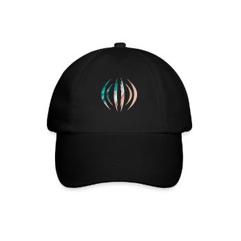 Meer - Baseballkappe - Schwarz/Schwarz - Vorne