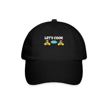 LET'S COOK SERIES GANGSTER - Baseballkappe - Schwarz/Schwarz - Vorne