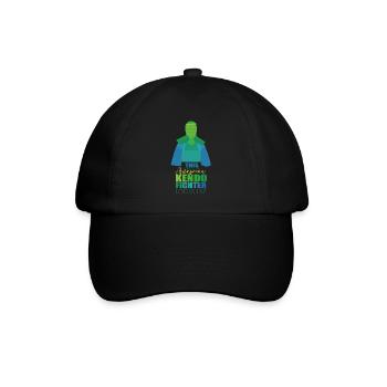 Kendo - Baseballkappe - Schwarz/Schwarz - Vorne