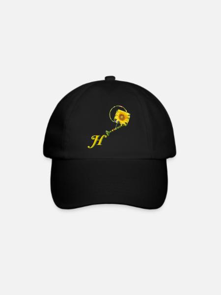 giesskanne h - Baseballkappe - Schwarz/Schwarz