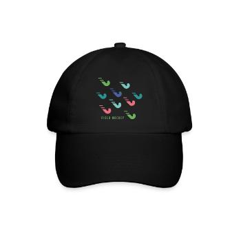 Hockeyschläger - Baseballkappe - Schwarz/Schwarz - Vorne