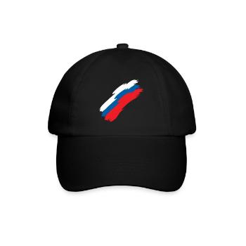 Slowenien - Baseballkappe - Schwarz/Schwarz - Vorne
