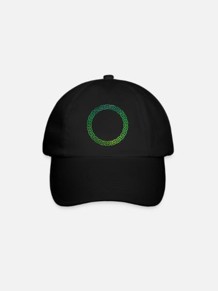 Celtic Knot - Baseballkappe - Schwarz/Schwarz