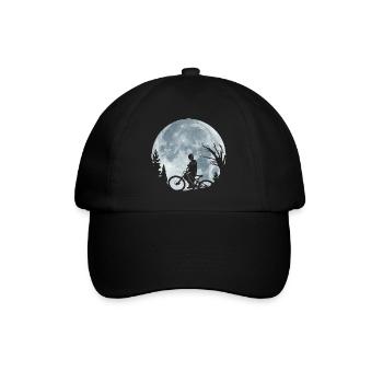 Moon Rider - Baseballkappe - Schwarz/Schwarz - Vorne