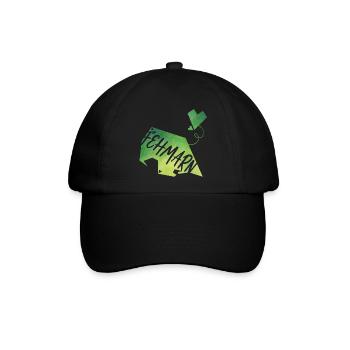Fehmarn - Baseballkappe - Schwarz/Schwarz - Vorne
