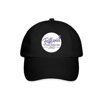 Tomorrowland Festival - Baseballkappe - Schwarz/Schwarz - Vorne