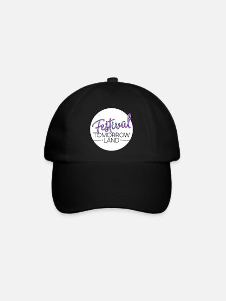Tomorrowland Festival - Baseballkappe - Schwarz/Schwarz
