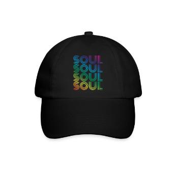 Soul - Baseballkappe - Schwarz/Schwarz - Vorne