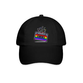 Cool Lgbt Gleichberechtigung Rechte Homosexueller - Baseballkappe - Schwarz/Schwarz - Vorne