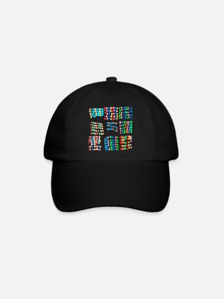 Pon-pon - Baseballkappe - Schwarz/Schwarz