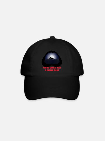 You re gonna need a bigger boat - Baseballkappe - Schwarz/Schwarz