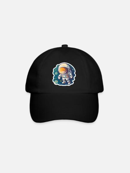 Space Adventure - Baseballkappe - Schwarz/Schwarz