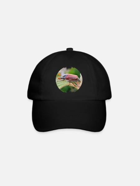 Der Maikäfer ist ein auffälliger Geselle - Baseballkappe - Schwarz/Schwarz