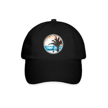 Islas Baleares - Baseballkappe - Schwarz/Schwarz - Vorne