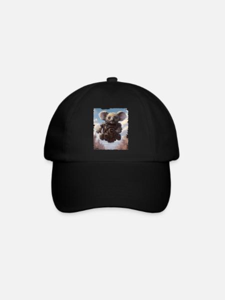 Koala Bear - Baseballkappe - Schwarz/Schwarz