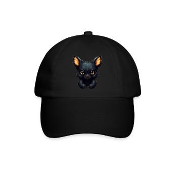 Super cute Dog - Baseballkappe - Schwarz/Schwarz - Vorne