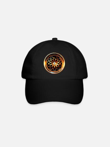 Car Rim - Baseballkappe - Schwarz/Schwarz