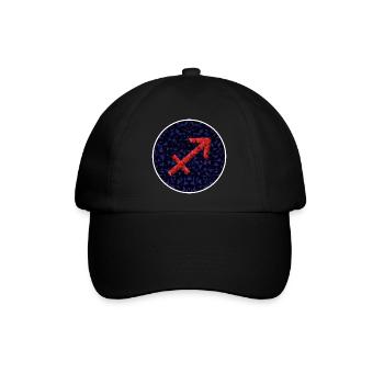 Saggitarius - Baseballkappe - Schwarz/Schwarz - Vorne