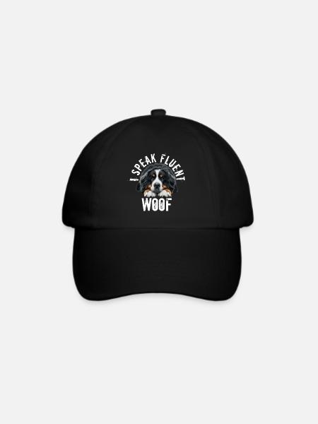 Berner Sennenhund - Baseballkappe - Schwarz/Schwarz