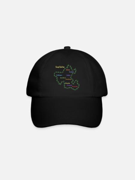 Ennepe Ruhr Kreis - Baseballkappe - Schwarz/Schwarz