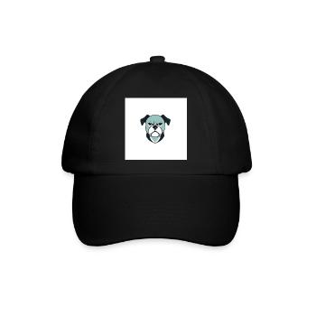 Böser Hund - Baseballkappe - Schwarz/Schwarz - Vorne