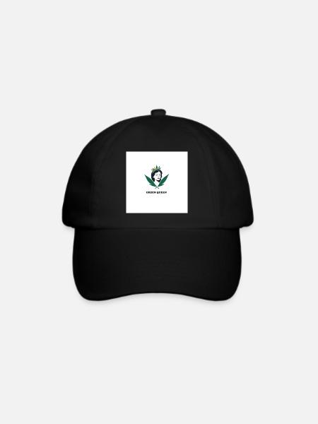 Grün - Baseballkappe - Schwarz/Schwarz