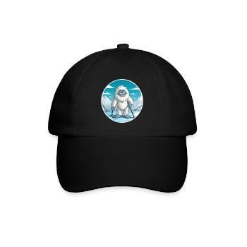 Yeti - Baseballkappe - Schwarz/Schwarz - Vorne
