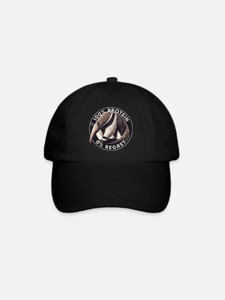 No Ant Left Behind - Baseballkappe - Schwarz/Schwarz