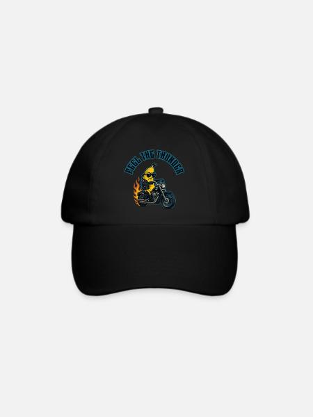 Bananenbiker - Baseballkappe - Schwarz/Schwarz