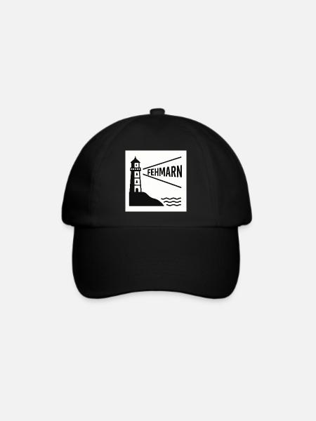 Fehmarn - Baseballkappe - Schwarz/Schwarz