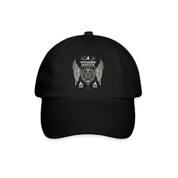 Modern Magick Pfad der Intuition - Baseballkappe - Schwarz/Schwarz - Vorne