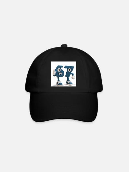 sixseven - Baseballkappe - Schwarz/Schwarz