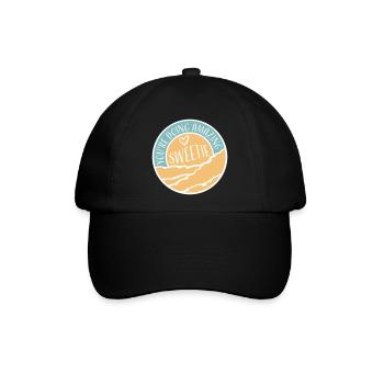 You're Doing Amazing Sweetie Lustig Ermutigend - Baseballkappe - Schwarz/Schwarz - Vorne