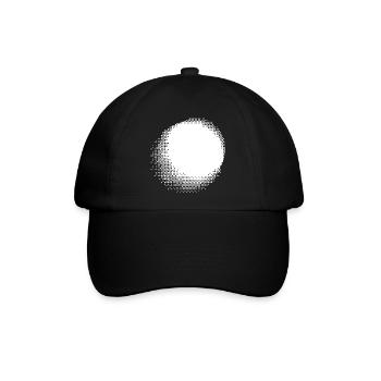 Nebel des Halbtonkreises - Baseballkappe - Schwarz/Schwarz - Vorne