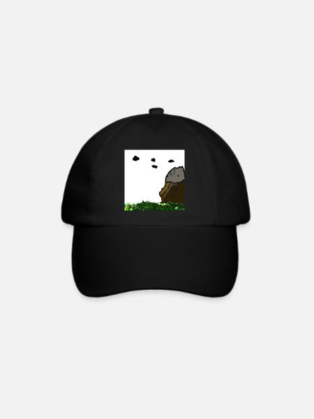 dass La Peaceee - Baseballkappe - Schwarz/Schwarz
