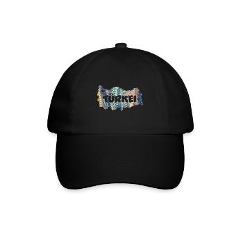 türkeikarte e 73 - Baseballkappe - Schwarz/Schwarz - Vorne